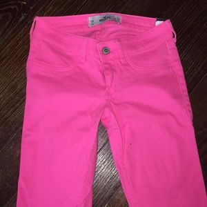 Pink jeans